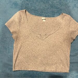 Colsie Gray Women's Top
